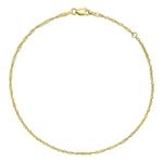 Load image into Gallery viewer, 14K Gold Sparkle Anklet