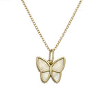 Load image into Gallery viewer, Golden Butterfly Pendant Necklace