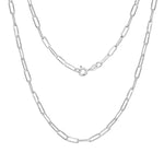 Load image into Gallery viewer, Sterling Silver The Paper Clip Necklace
