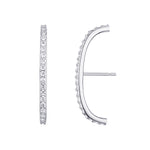 Load image into Gallery viewer, CZ Sparkle Stick Earrings