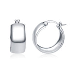 Load image into Gallery viewer, Bold Rounded Hoop Earring