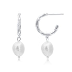 Load image into Gallery viewer, Baroque Pearl Drop Fancy Earrings