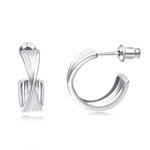 Load image into Gallery viewer, Bold and Chunky Open Hoop Earrings