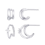 Load image into Gallery viewer, Mini Wrap Cuff Earrings Set