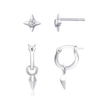 Load image into Gallery viewer, Charmed Starburst Earring Set
