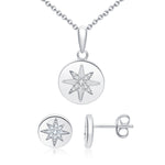 Load image into Gallery viewer, Guiding Light Star Pendant and Earring Set
