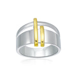 Load image into Gallery viewer, High Low Ring Band