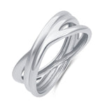 Load image into Gallery viewer, Criss Cross Band Ring