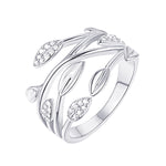 Load image into Gallery viewer, Whimsy Organic Vine and Leaf Band Ring