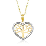 Load image into Gallery viewer, 10K Yellow Gold Tree Of Life Charm Pendant