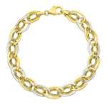 Load image into Gallery viewer, 10K Yellow Gold Chain Link Bracelet, 8.5"