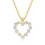 Load image into Gallery viewer, 10K Yellow Gold Perfect Hearts of Heart Charm Pendant