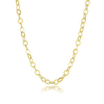 Load image into Gallery viewer, 10K Yellow Gold Link Chain Necklace 16"