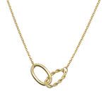 Load image into Gallery viewer, Links That Bind Gold Necklace
