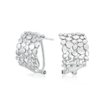 Load image into Gallery viewer, Sterling Silver Grid Earrings
