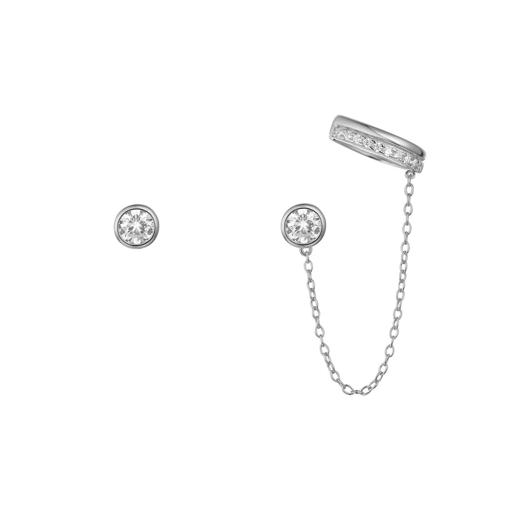 Ball and Bar Earrings