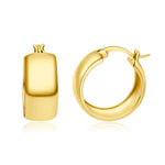Load image into Gallery viewer, Bold Rounded Hoop Earring
