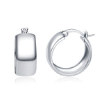 Load image into Gallery viewer, Bold Rounded Hoop Earring

