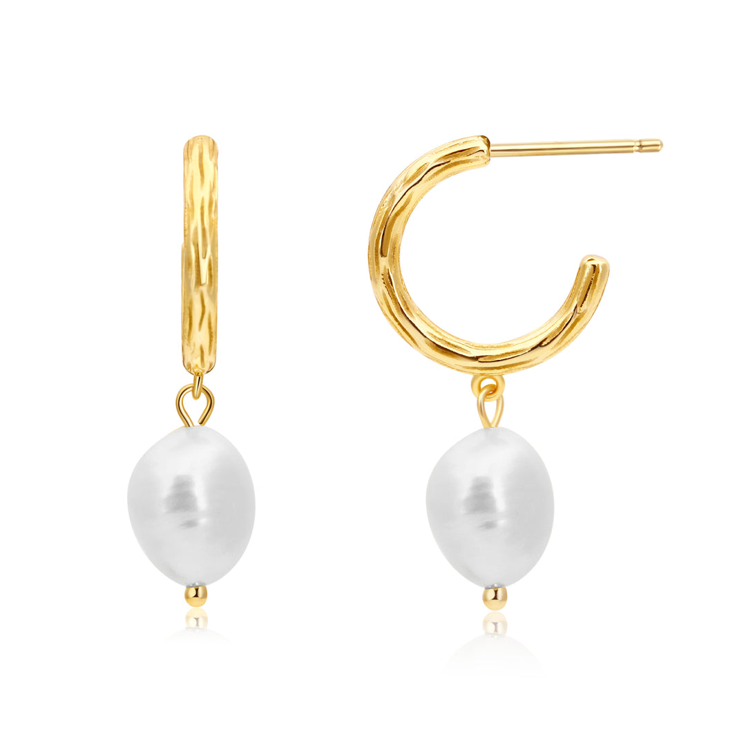 Baroque Pearl Drop Fancy Earrings