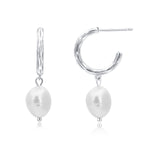 Load image into Gallery viewer, Baroque Pearl Drop Fancy Earrings

