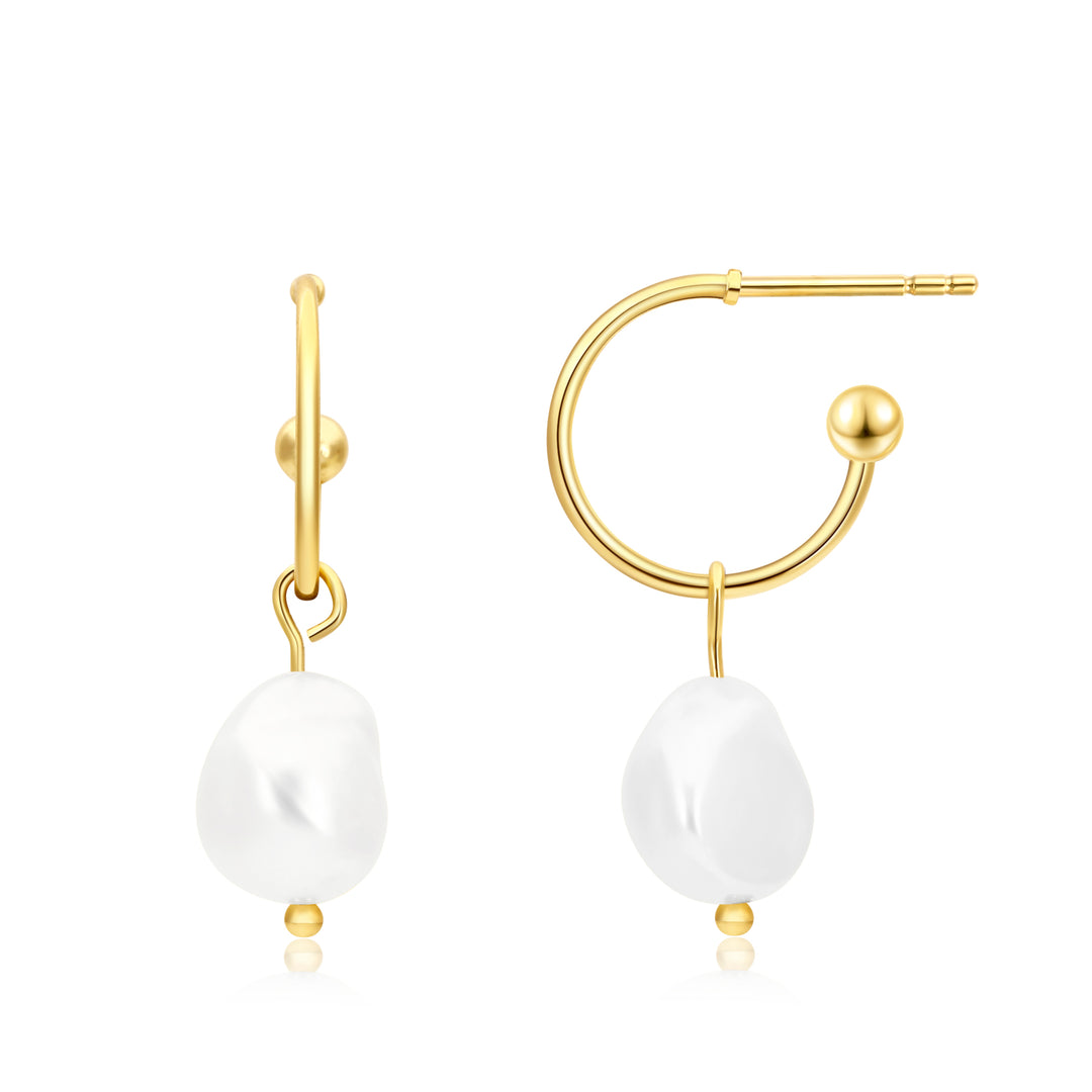 Pearl Drop Dangle Earrings