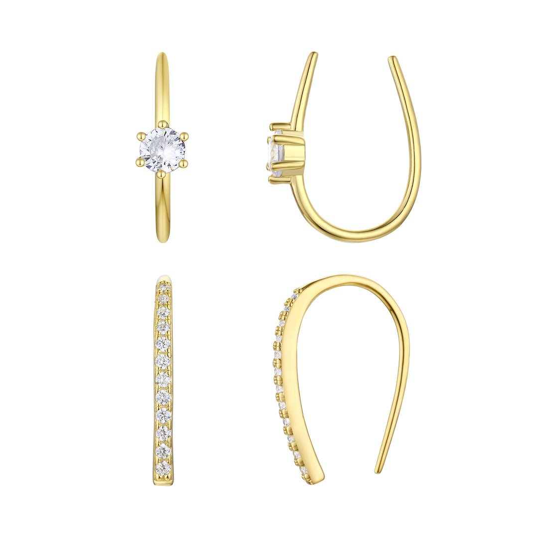 The Edge Earring Set