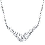 Load image into Gallery viewer, Sterling Silver Interlocked Necklace
