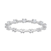 Sterling Silver Eternity Band Ring