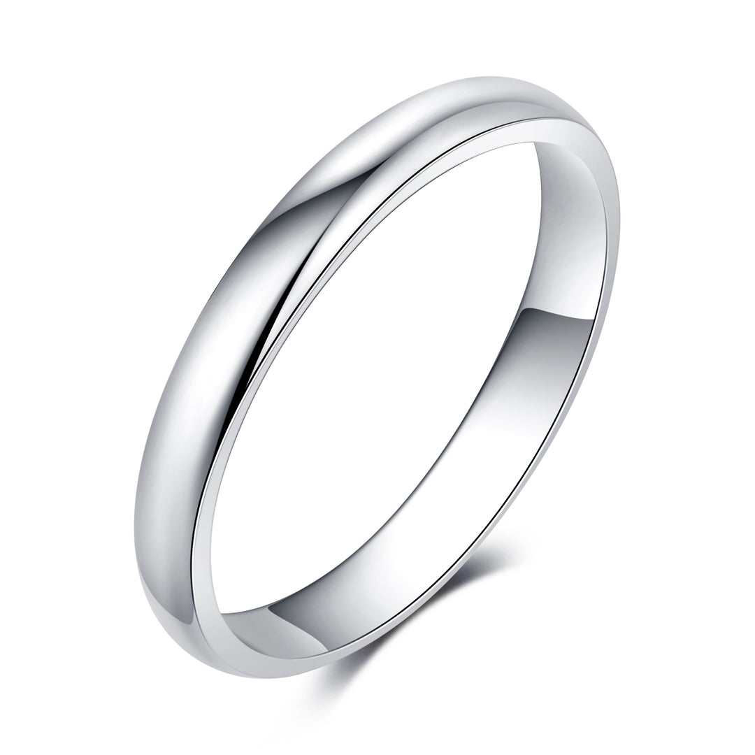 Sterling Silver Basic Band Ring