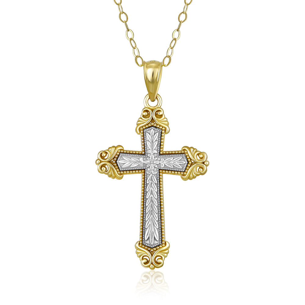 Silver Ornate Celtic Cross Pendant-Keith Jack | Keith Jack