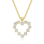 Load image into Gallery viewer, 10K Yellow Gold Perfect Hearts of Heart Charm Pendant
