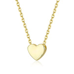 Load image into Gallery viewer, 10K Yellow Necklace Perfect Heart Necklace
